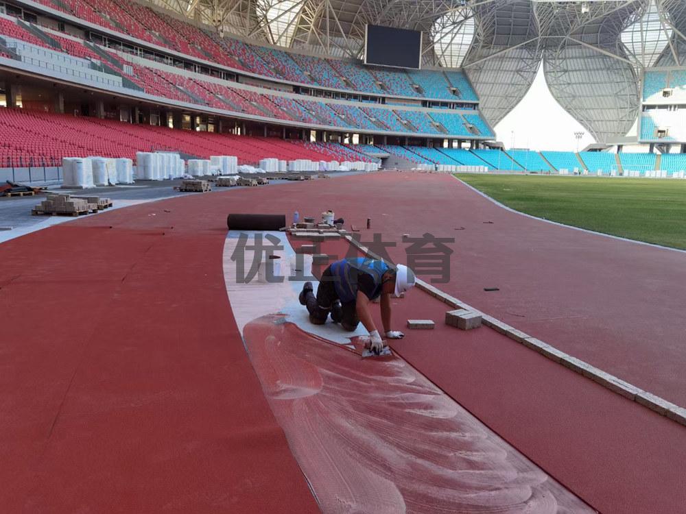 波密预制型橡胶跑道每平方米的价格